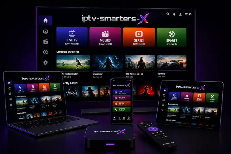 IPTV adulte Smarters X : +2000 Chaines & VOD en Streaming Illimité et Discret